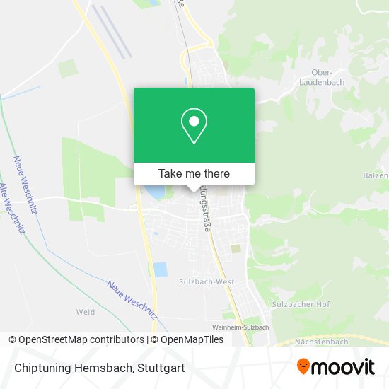 Chiptuning Hemsbach map