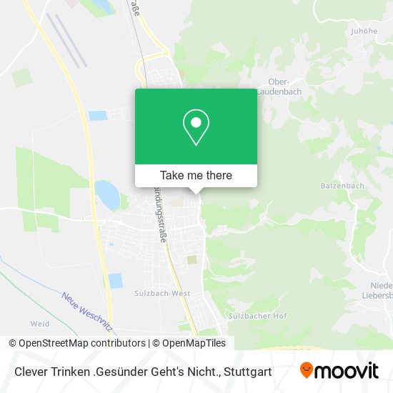 Clever Trinken .Gesünder Geht's Nicht. map