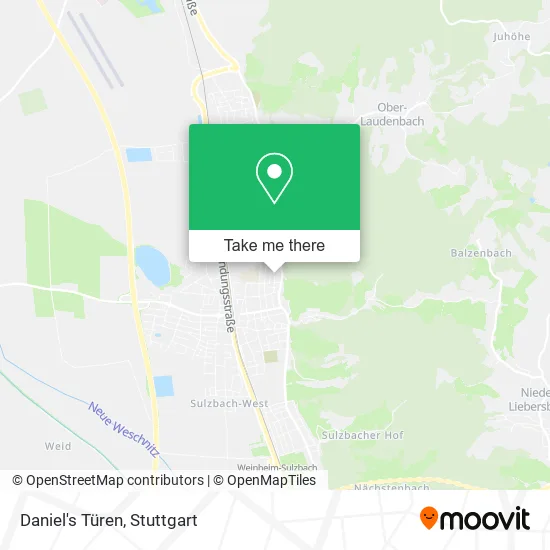 Карта Daniel's Türen