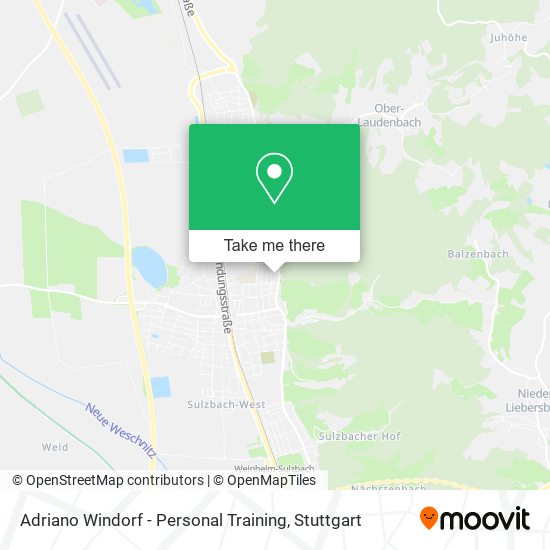 Adriano Windorf - Personal Training map