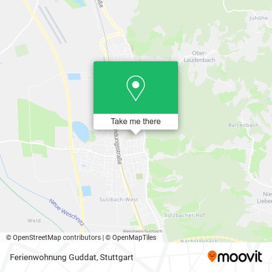 Ferienwohnung Guddat map