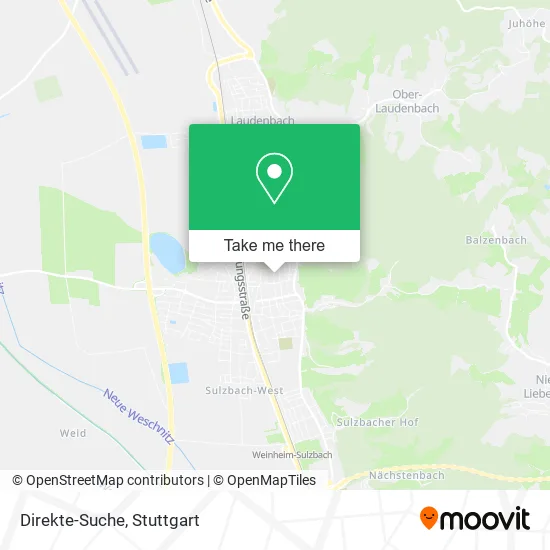 Карта Direkte-Suche