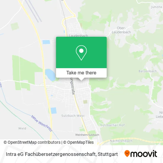 Карта Intra eG Fachübersetzergenossenschaft
