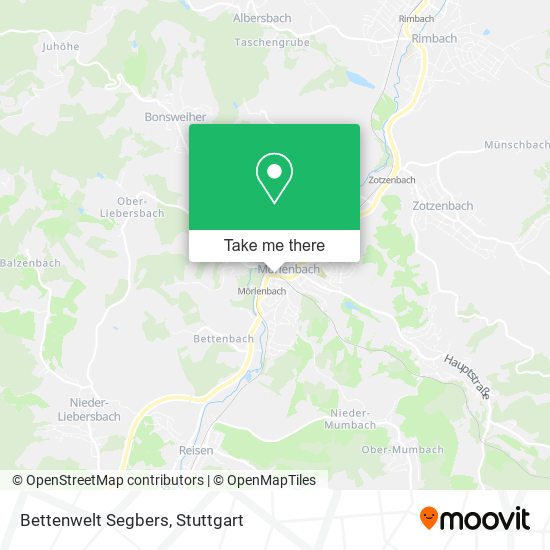Карта Bettenwelt Segbers