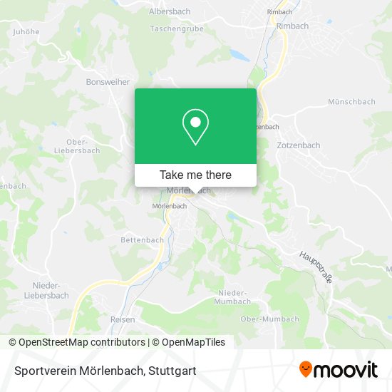 Sportverein Mörlenbach map