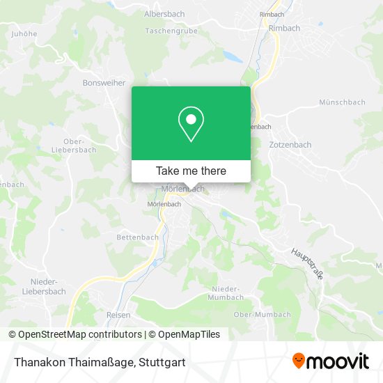Thanakon Thaimaßage map