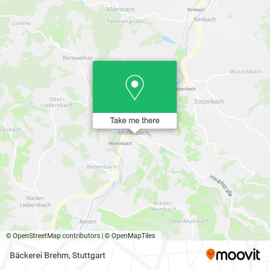 Bäckerei Brehm map