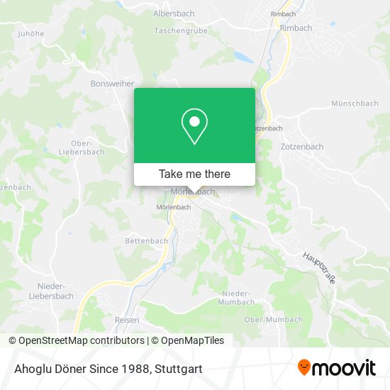 Ahoglu Döner Since 1988 map