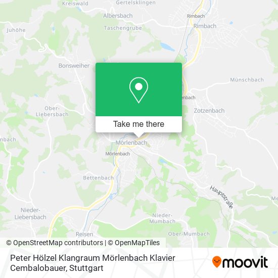 Peter Hölzel Klangraum Mörlenbach Klavier Cembalobauer map