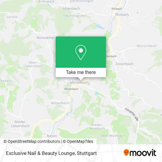 Карта Exclusive Nail & Beauty Lounge