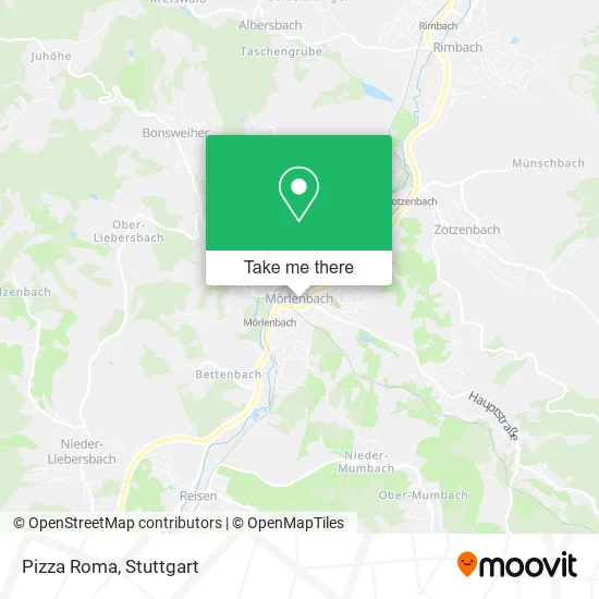 Карта Pizza Roma