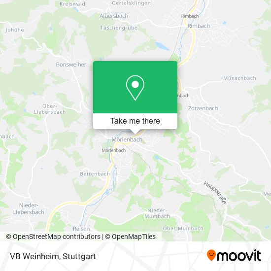 VB Weinheim map