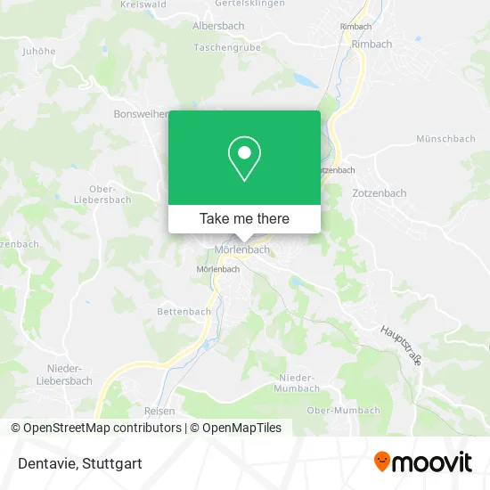 Карта Dentavie