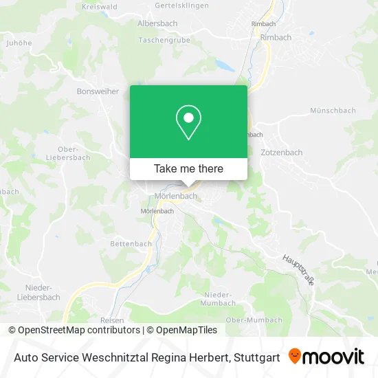 Карта Auto Service Weschnitztal Regina Herbert