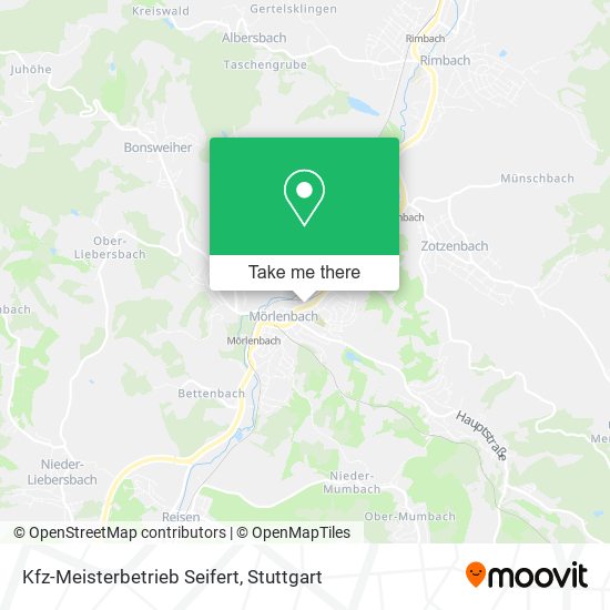 Kfz-Meisterbetrieb Seifert map