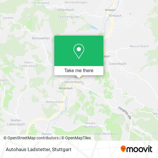 Autohaus Ladstetter map