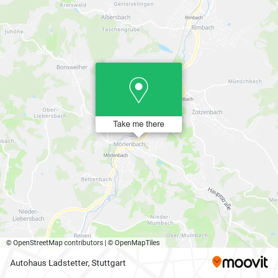 Карта Autohaus Ladstetter