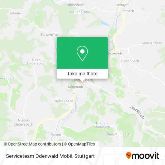 Карта Serviceteam Odenwald Mobil