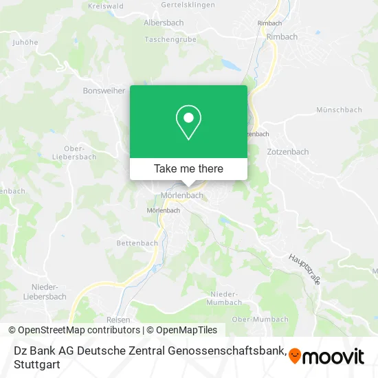 Карта Dz Bank AG Deutsche Zentral Genossenschaftsbank