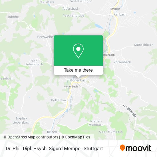 Dr. Phil. Dipl. Psych. Sigurd Mempel map