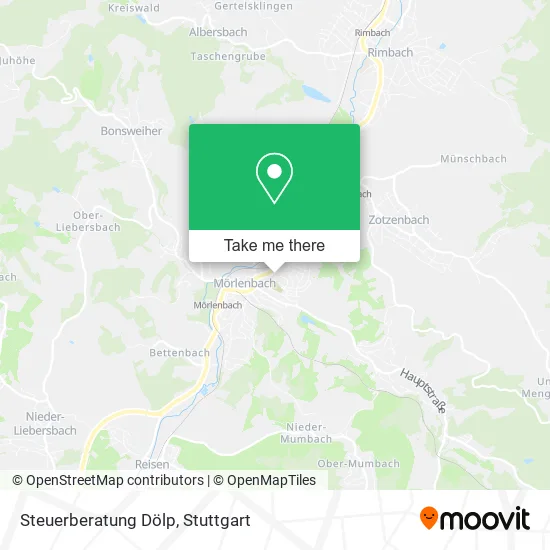 Карта Steuerberatung Dölp
