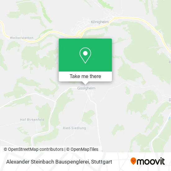 Карта Alexander Steinbach Bauspenglerei