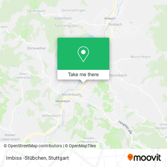 Карта Imbiss -Stübchen
