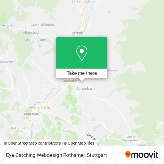 Eye-Catching Webdesign Rothamel map