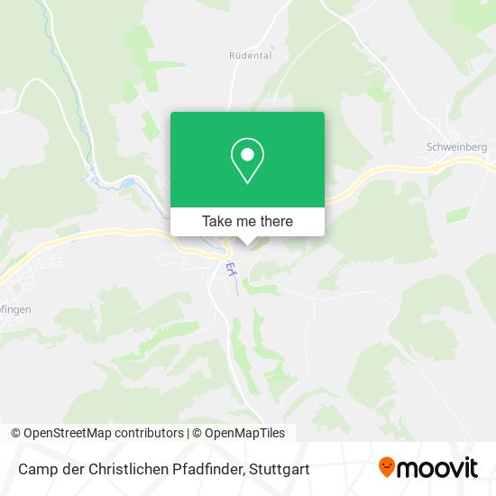 Camp der Christlichen Pfadfinder map