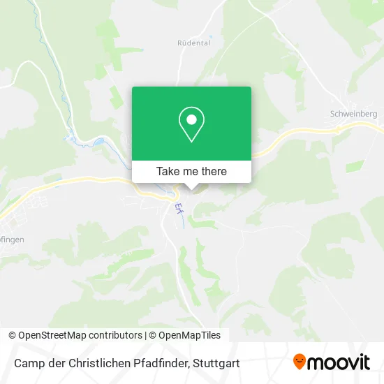 Карта Camp der Christlichen Pfadfinder