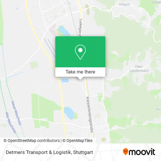 Карта Detmers Transport & Logistik