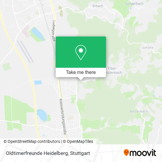 Карта Oldtimerfreunde Heidelberg