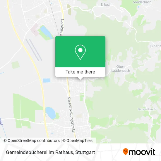 Карта Gemeindebücherei im Rathaus
