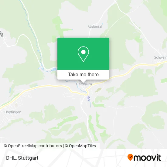 Карта DHL