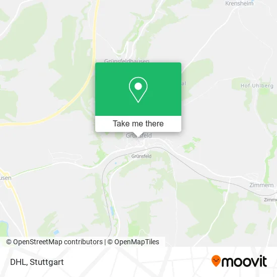 Карта DHL