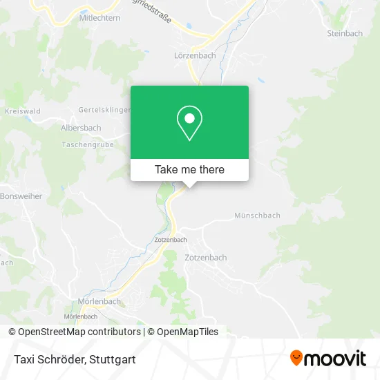 Карта Taxi Schröder