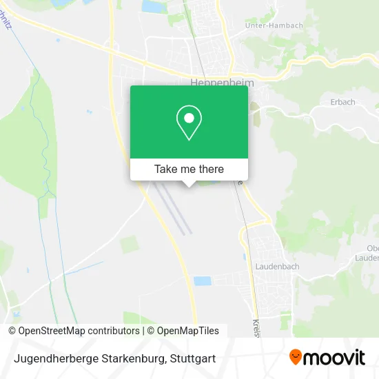 Карта Jugendherberge Starkenburg