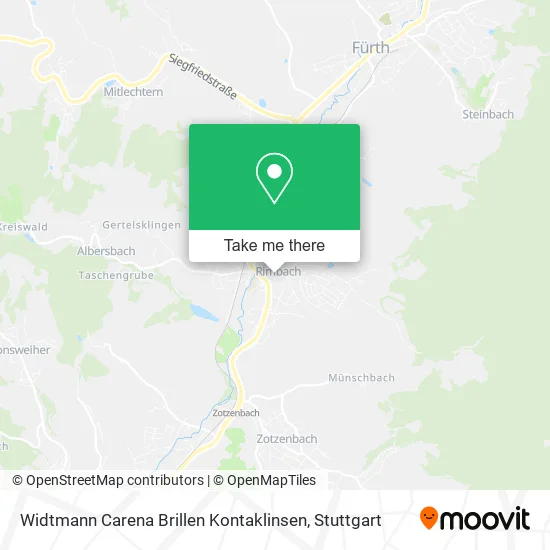 Карта Widtmann Carena Brillen Kontaklinsen