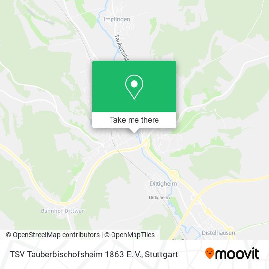 TSV Tauberbischofsheim 1863 E. V. map