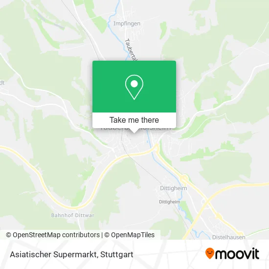 Карта Asiatischer Supermarkt