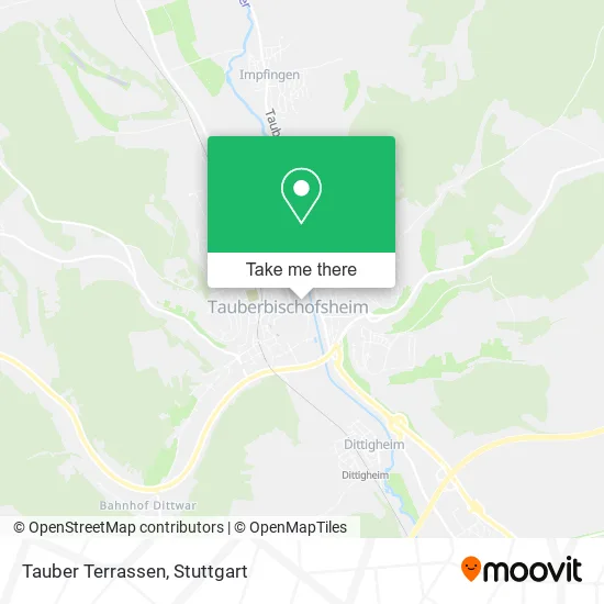 Карта Tauber Terrassen