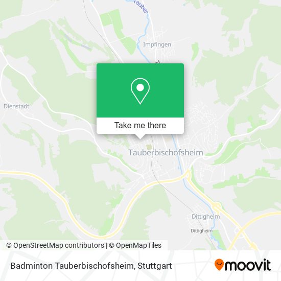 Карта Badminton Tauberbischofsheim