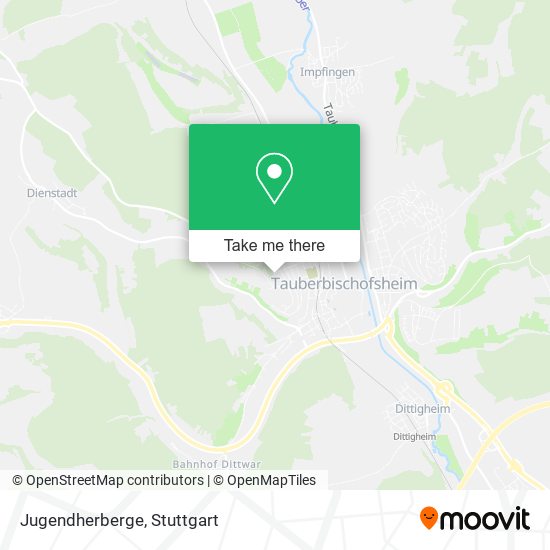 Карта Jugendherberge