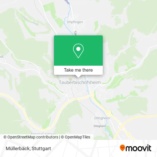 Карта Müllerbäck
