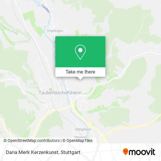 Карта Daria Merk Kerzenkunst