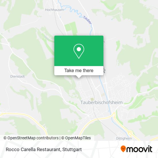 Rocco Carella Restaurant map