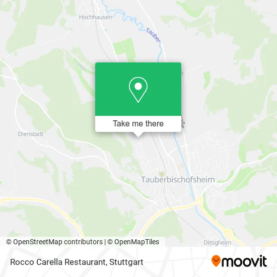 Карта Rocco Carella Restaurant