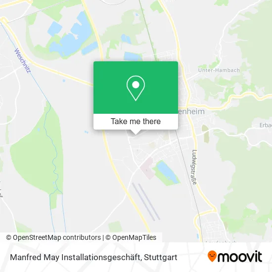 Карта Manfred May Installationsgeschäft