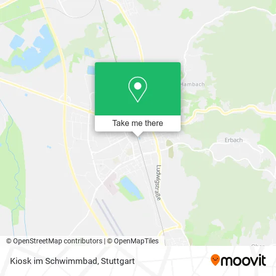 Карта Kiosk im Schwimmbad