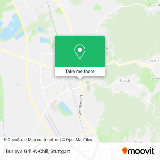 Карта Burley's Grill-N-Chill